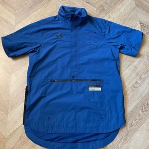 Nike Mens Medium Air Pivot V3 short sleeve anorak half zip 802629-423 jacket